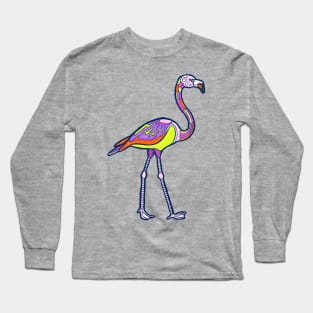 Mandala Flamingo Long Sleeve T-Shirt